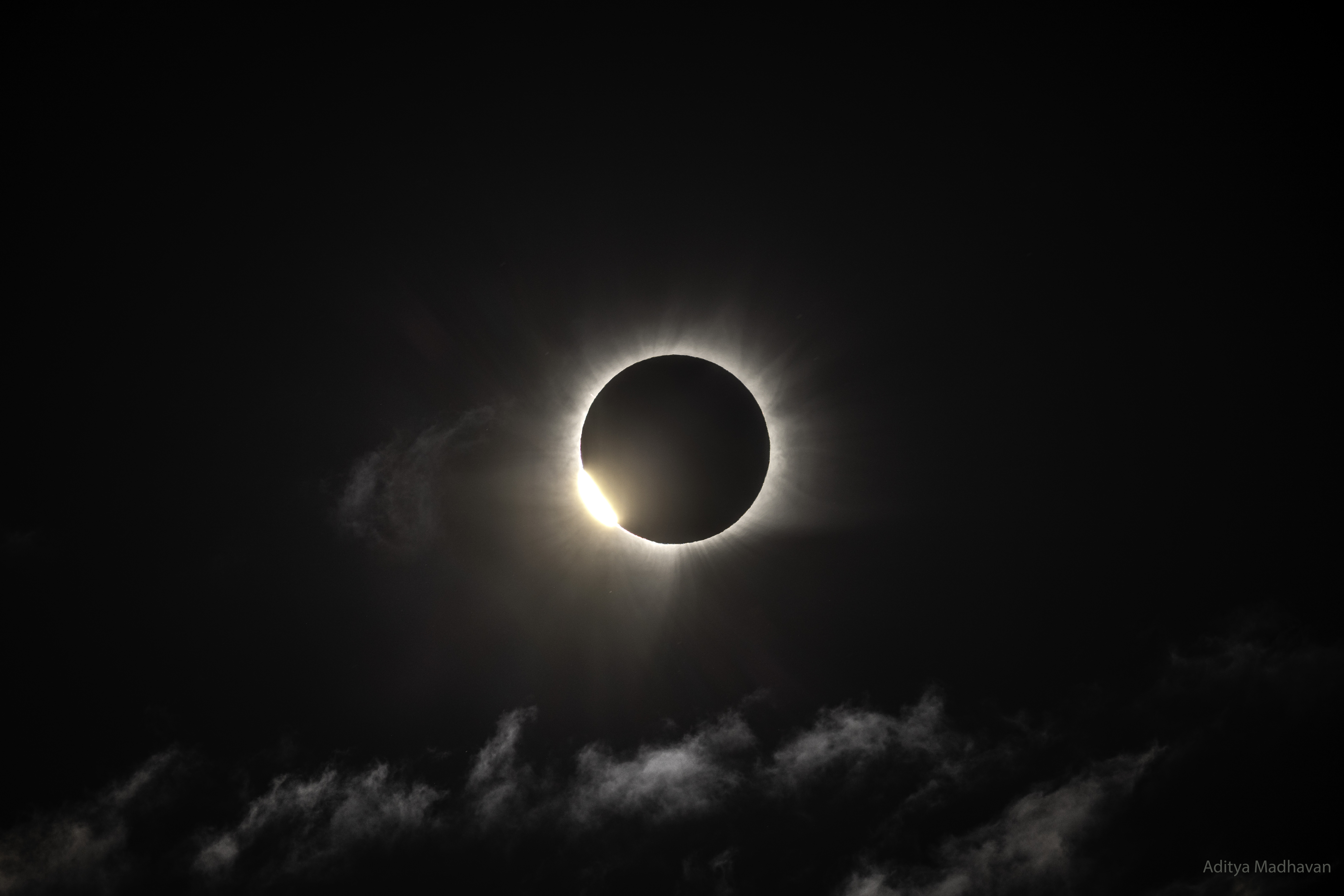 Totale Sonnenfinsternis von Grönland
